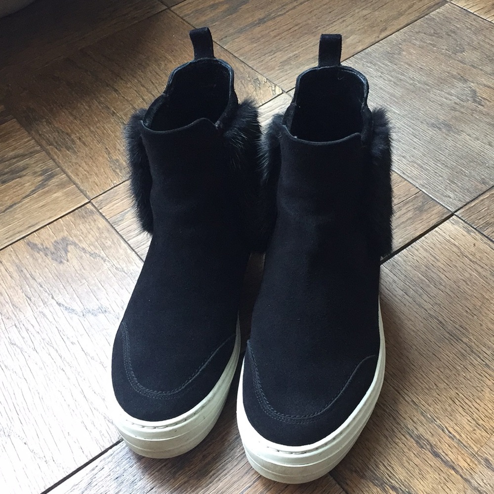Salvatore Ferragamo Fritz Fur Sneakers